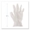 Boardwalk 2.6 mil 13 in. Long Powder-Free General Purpose Vinyl Gloves - Medium, Clear (100/Box)